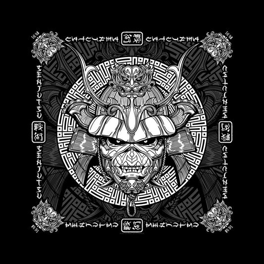 Iron Maiden Unisex Bandana: Senjutsu Samurai Eddie Bandana