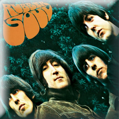 The Beatles Pin Badge: Rubber Soul Speld