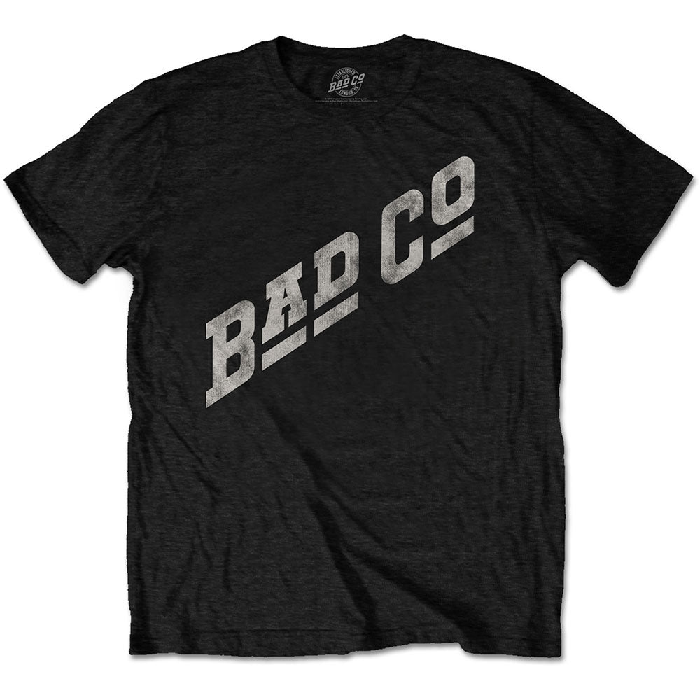 Bad Company Unisex T-Shirt: Slant Logo T-Shirt