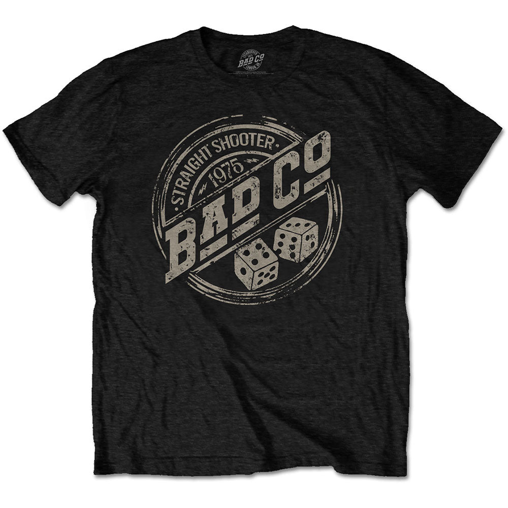 Bad Company Unisex T-Shirt: Straight Shooter Roundel T-Shirt