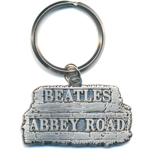 The Beatles Keychain: Abbey Road Sign in relief (Die-cast Relief) Sleutelhanger