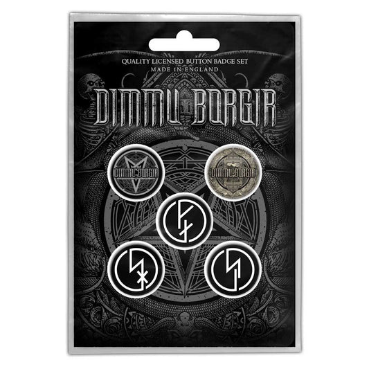 Dimmu Borgir Button Badge Pack: Eonian (Retail Pack) Set knoopspelden