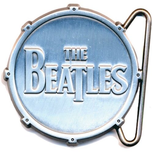 The Beatles Belt Buckle: All Metal Drum Riemgesp