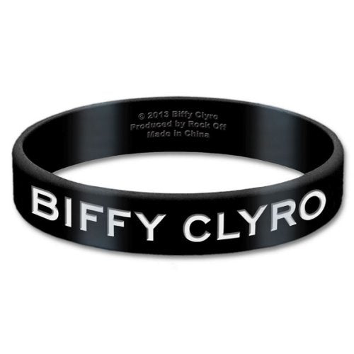 Biffy Clyro Gummy Wristband: Logo Polsband