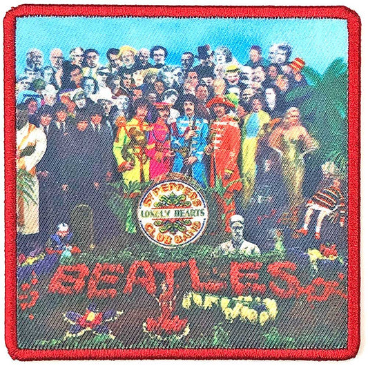 The Beatles Standard Patch: Sgt Pepper's���. Album Cover (Loose) Standaard patch