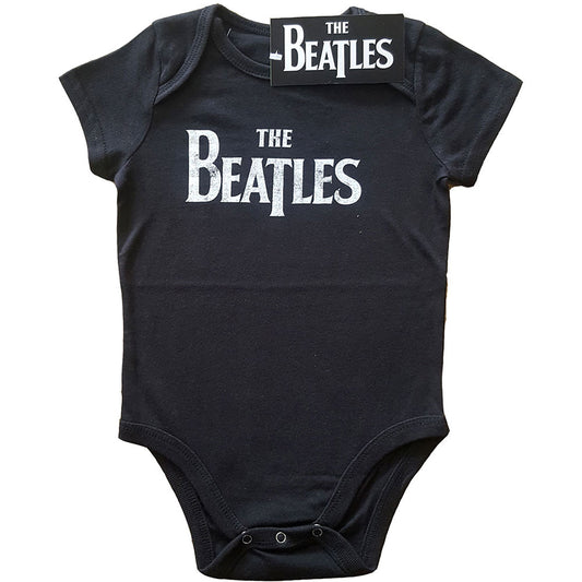 The Beatles Kids Baby Grow: Drop T Logo Babypakje