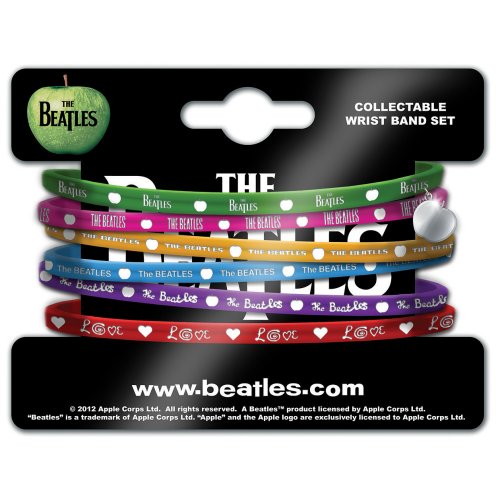 The Beatles Gummy Wristband: Apple Logo Polsband