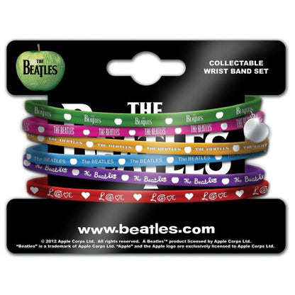 The Beatles Gummy Wristband: Apple Logo Polsband