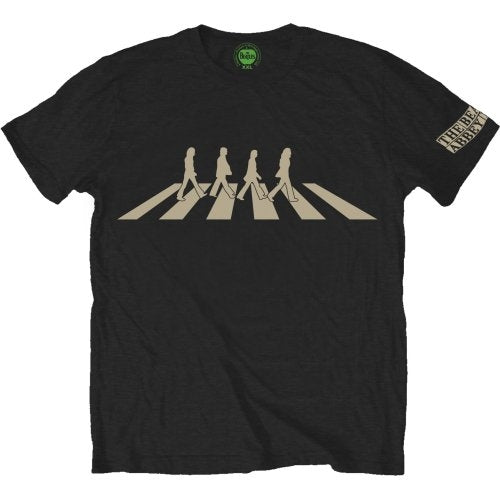 The Beatles Unisex T-Shirt: Abbey Road Silhouette T-Shirt