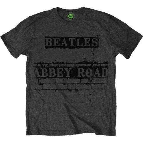 The Beatles Unisex T-Shirt: Abbey Road Sign T-Shirt