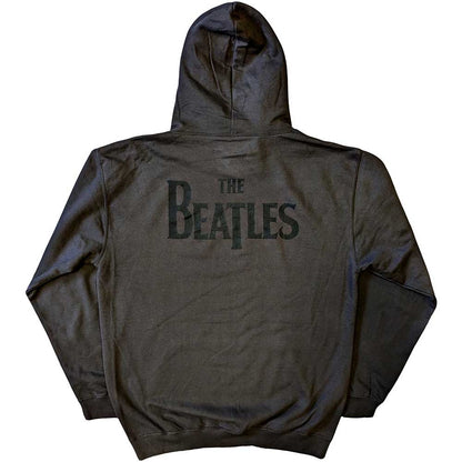 The Beatles Unisex Pullover Hoodie: Drop T Logo (Back Print) Trui met capuchon