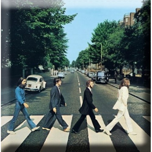 The Beatles Fridge Magnet: Abbey Road Koelkastmagneet