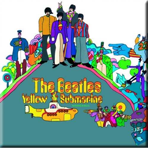 The Beatles Fridge Magnet: Yellow Submarine Koelkastmagneet