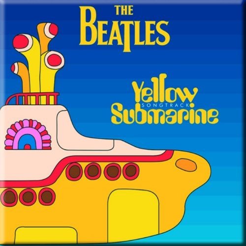 The Beatles Fridge Magnet: Yellow Submarine Songtrack Koelkastmagneet