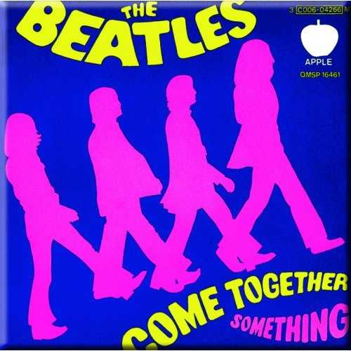 The Beatles Fridge Magnet: Come Together/Something Koelkastmagneet