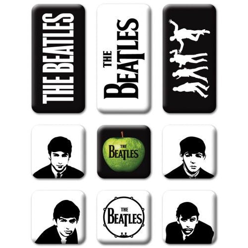 The Beatles Fridge Magnet Set: Classic Icons Set koelkastmagneten