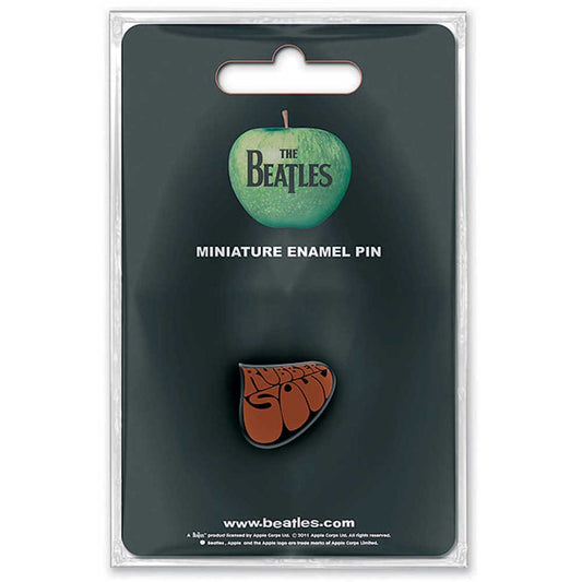 The Beatles Mini Pin Badge: Rubber Soul Kleine speld