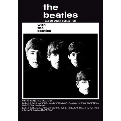 Een foto van een Postcard van The Beatles.