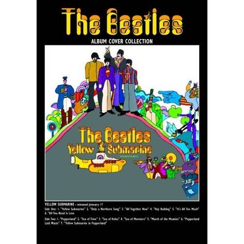 The Beatles Postcard: Yellow Submarine (Giant) Postkaart