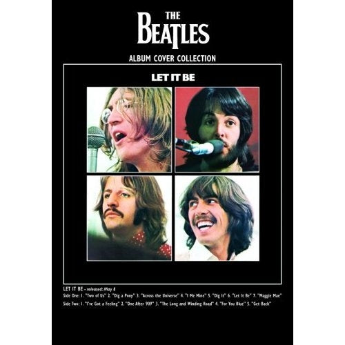 The Beatles Postcard: Let it Be Postkaart