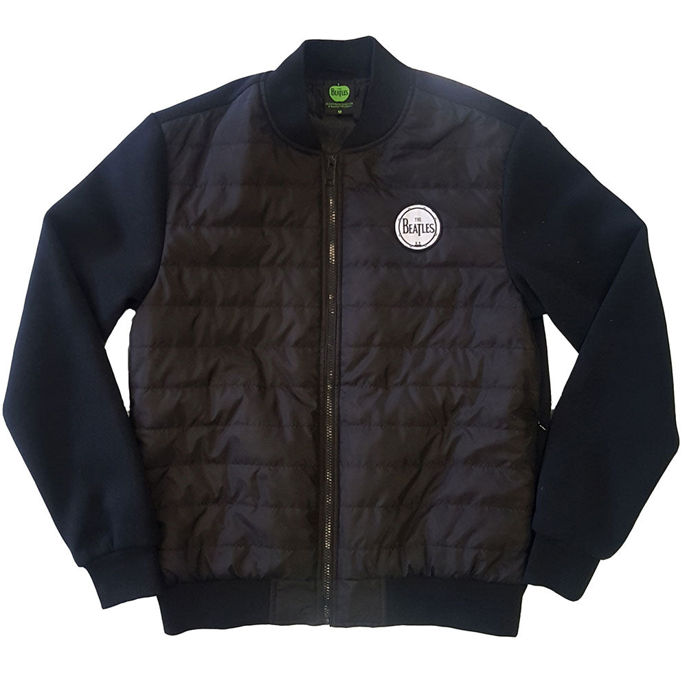 The Beatles Unisex Quilted Jacket: Drum Logo Doorgestikte jas