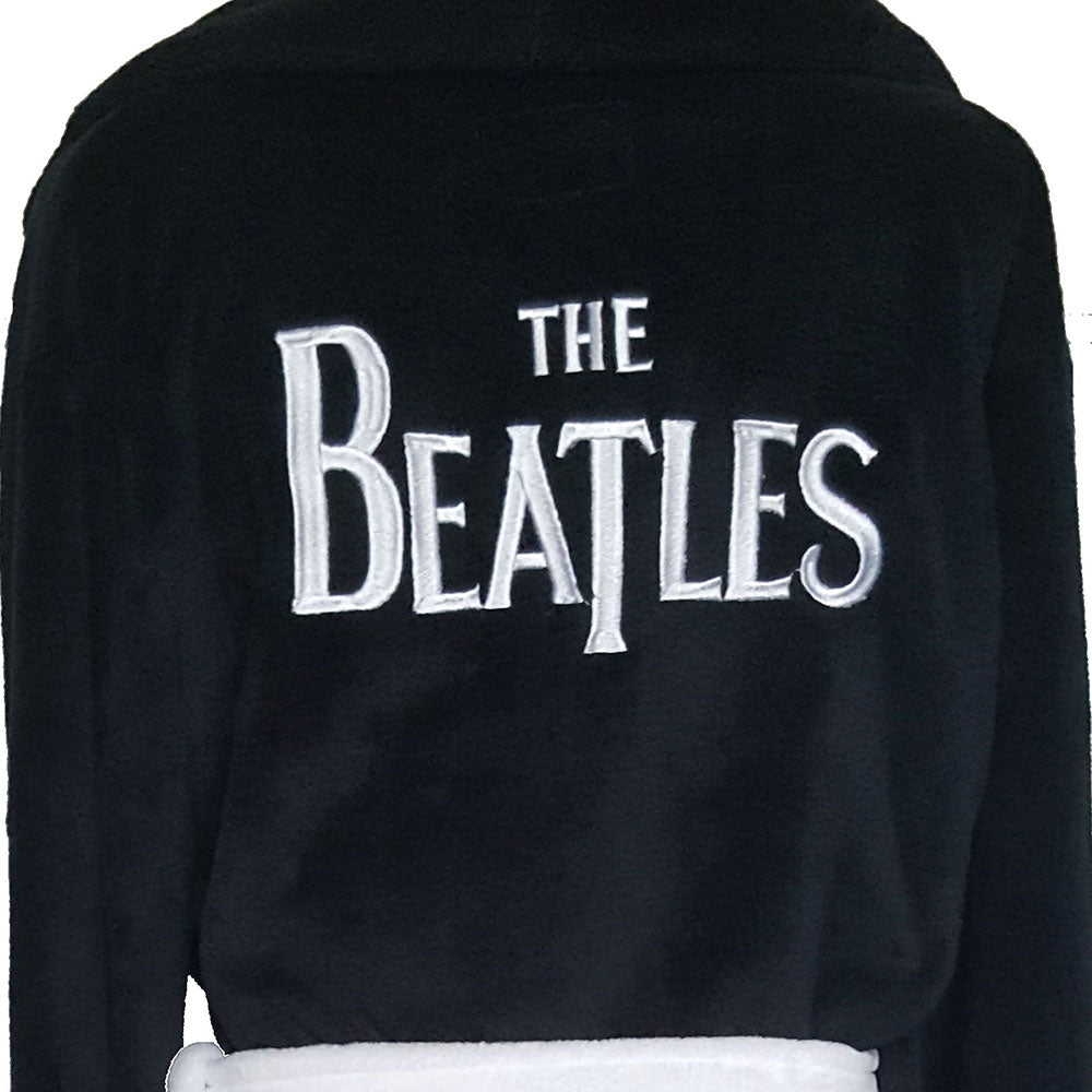 The Beatles Unisex Bathrobe: Drop T Logo (Small - Medium) Bathrobe