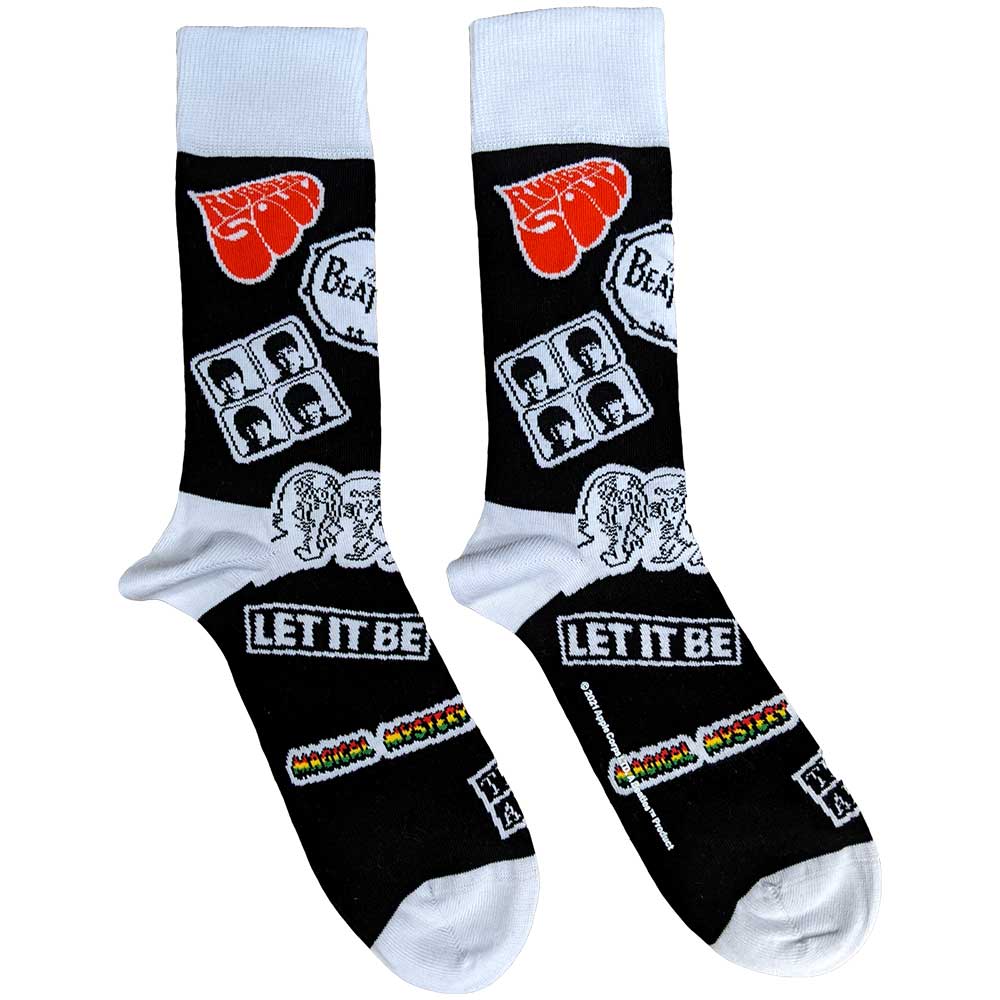 The Beatles Unisex Ankle Socks: Icons (UK Size 7 - 11) Enkelsokken