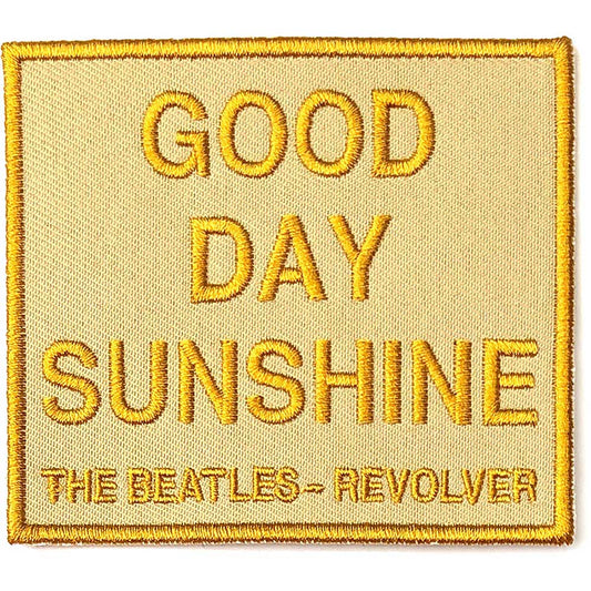 The Beatles Standard Patch: Good Day Sunshine (Song Title/Loose) Standaard patch