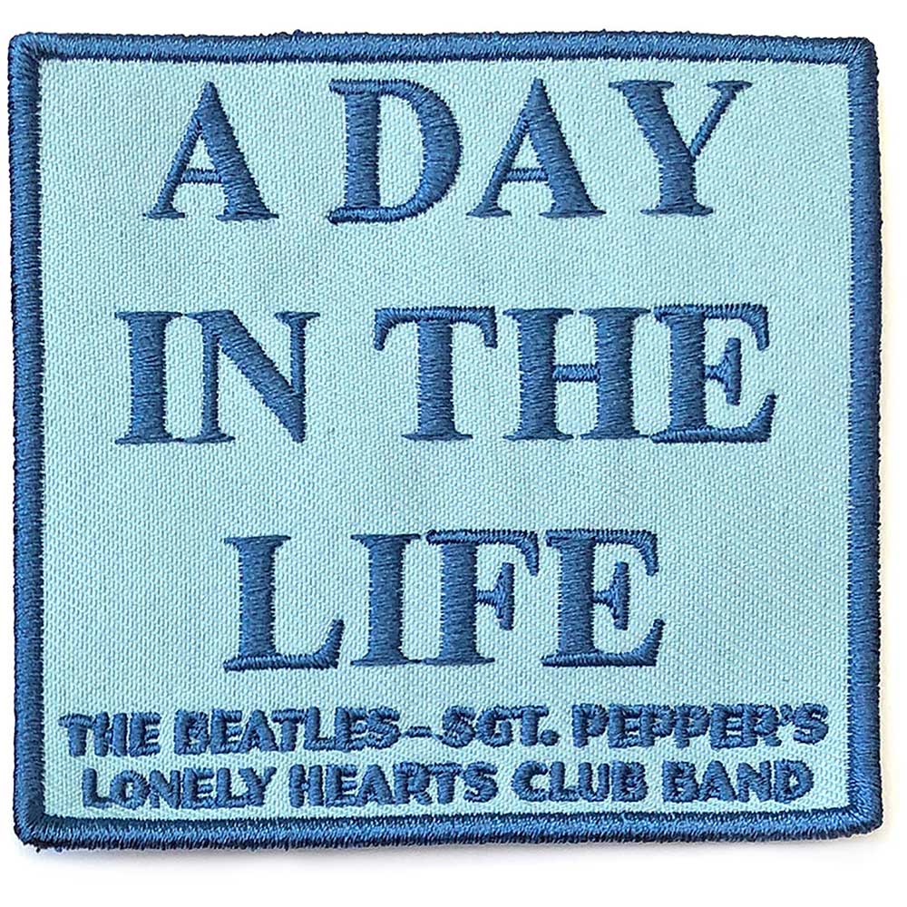 The Beatles Standard Patch: A Day In The Life (Song Title/Loose) Standaard patch