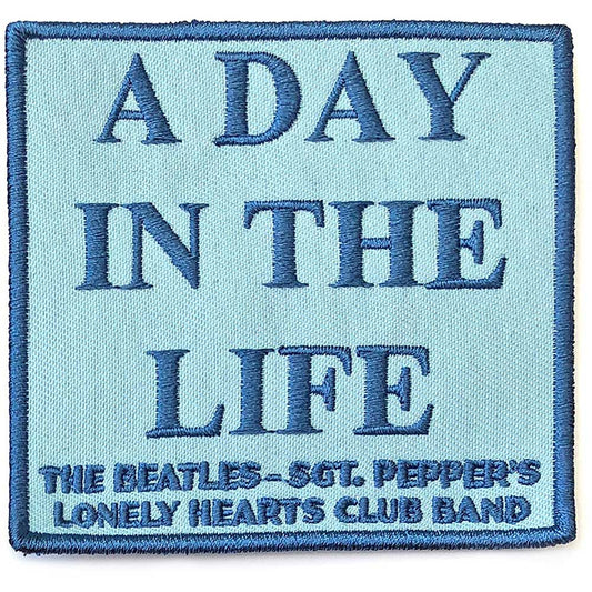 The Beatles Standard Patch: A Day In The Life (Song Title/Loose) Standaard patch