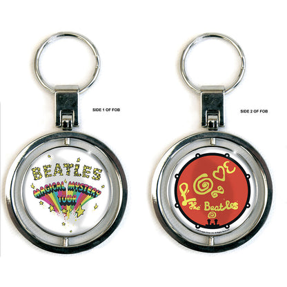 The Beatles Keychain: Magical Mystery Tour (Spinner) Sleutelhanger