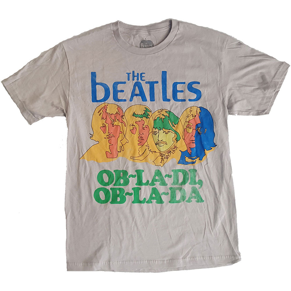 The Beatles Unisex T-Shirt: Ob-La-Di (Back Print) T-Shirt