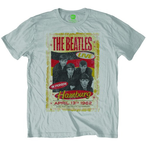 The Beatles Unisex T-Shirt: Hamburg Poster 1962 T-Shirt