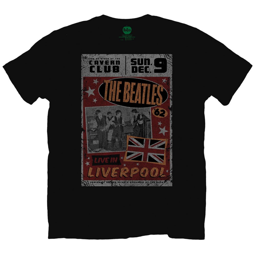 The Beatles Unisex T-Shirt: Live in Liverpool T-Shirt