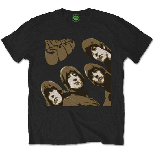 The Beatles Unisex T-Shirt: Rubber Soul Sketch T-Shirt