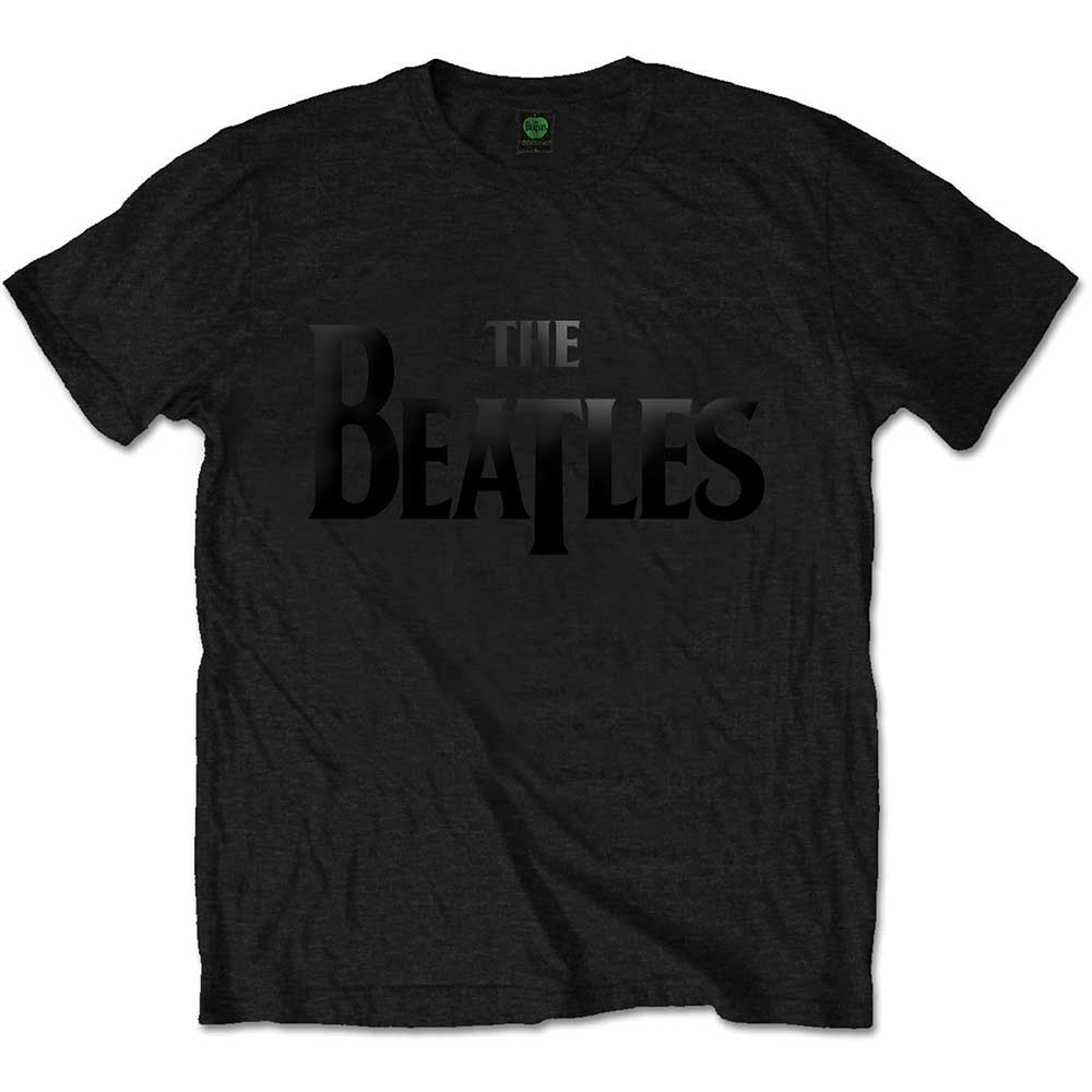 The Beatles Unisex T-Shirt: Drop T Logo (Gloss Print) T-Shirt