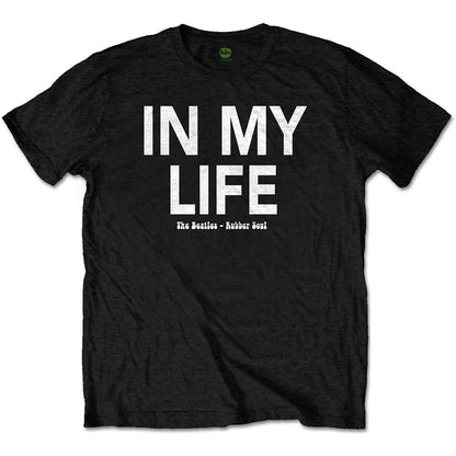 The Beatles Unisex T-Shirt: In My Life (Back Print) T-Shirt