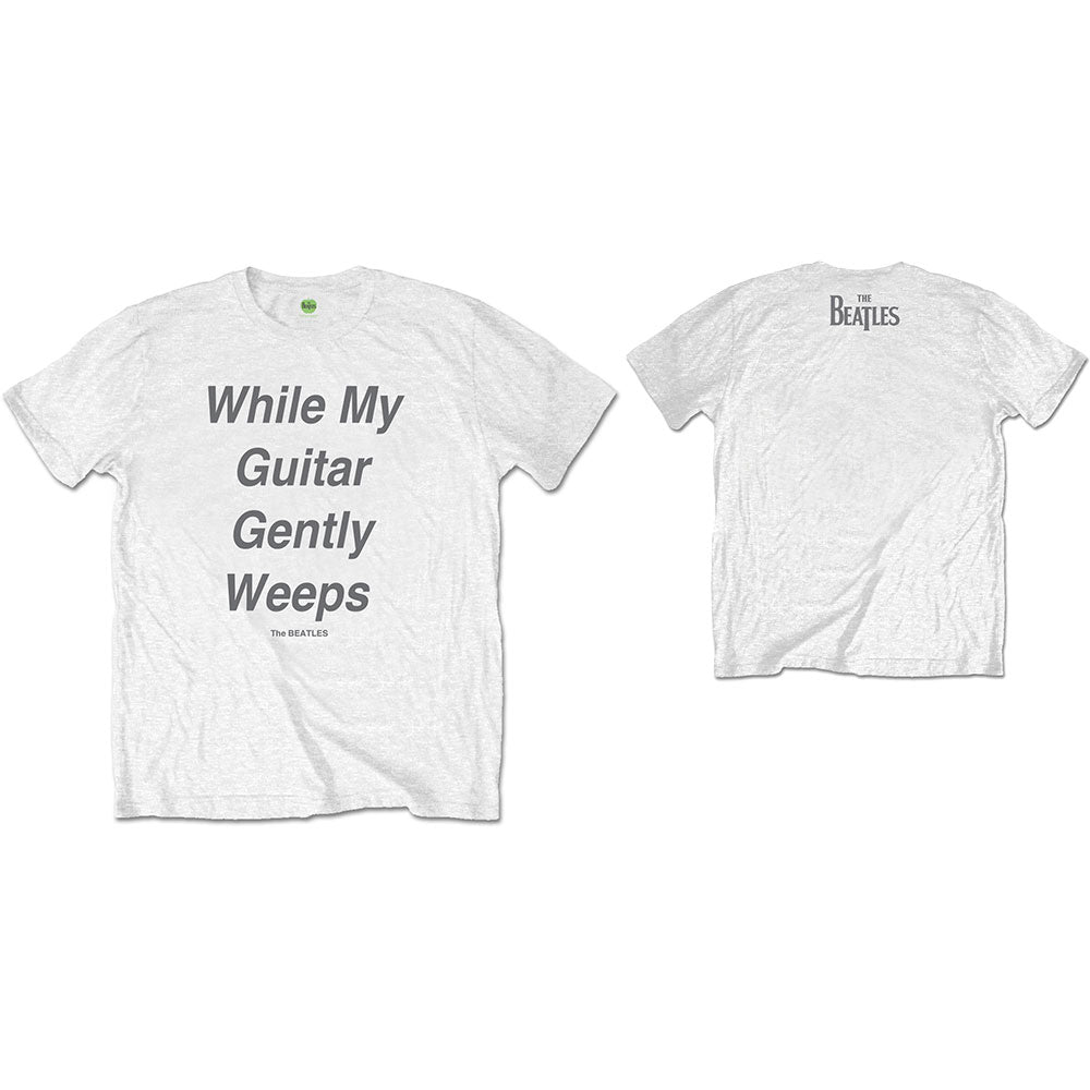 The Beatles Unisex T-Shirt: My Guitar Gently Weeps (Back Print) T-Shirt