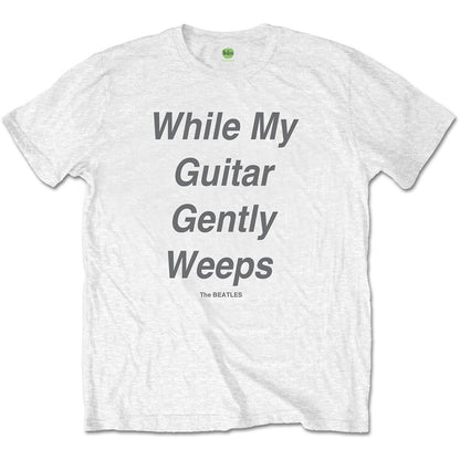 The Beatles Unisex T-Shirt: My Guitar Gently Weeps (Back Print) T-Shirt