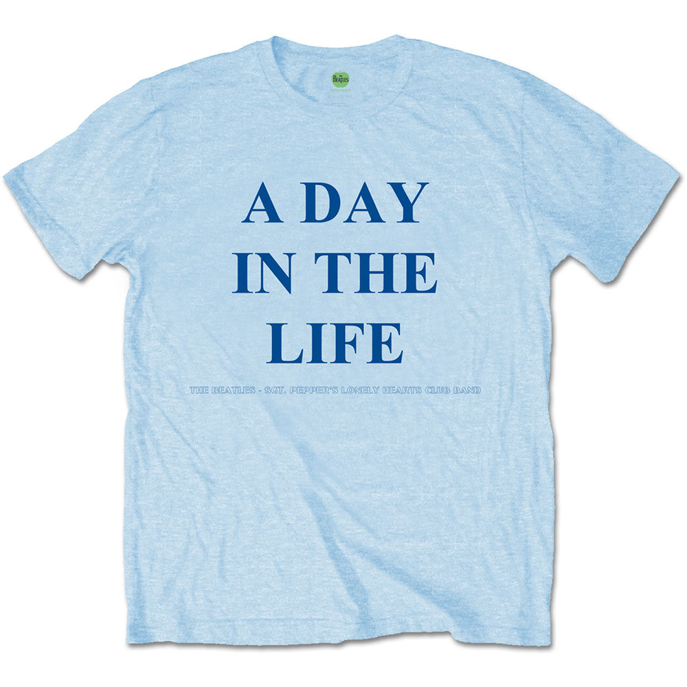 The Beatles Unisex T-Shirt: A Day in the Life (Back Print) T-Shirt