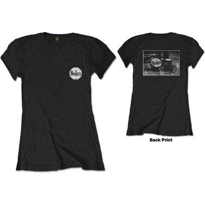 The Beatles Ladies T-Shirt: Washington Coliseum (Back Print) T-Shirt