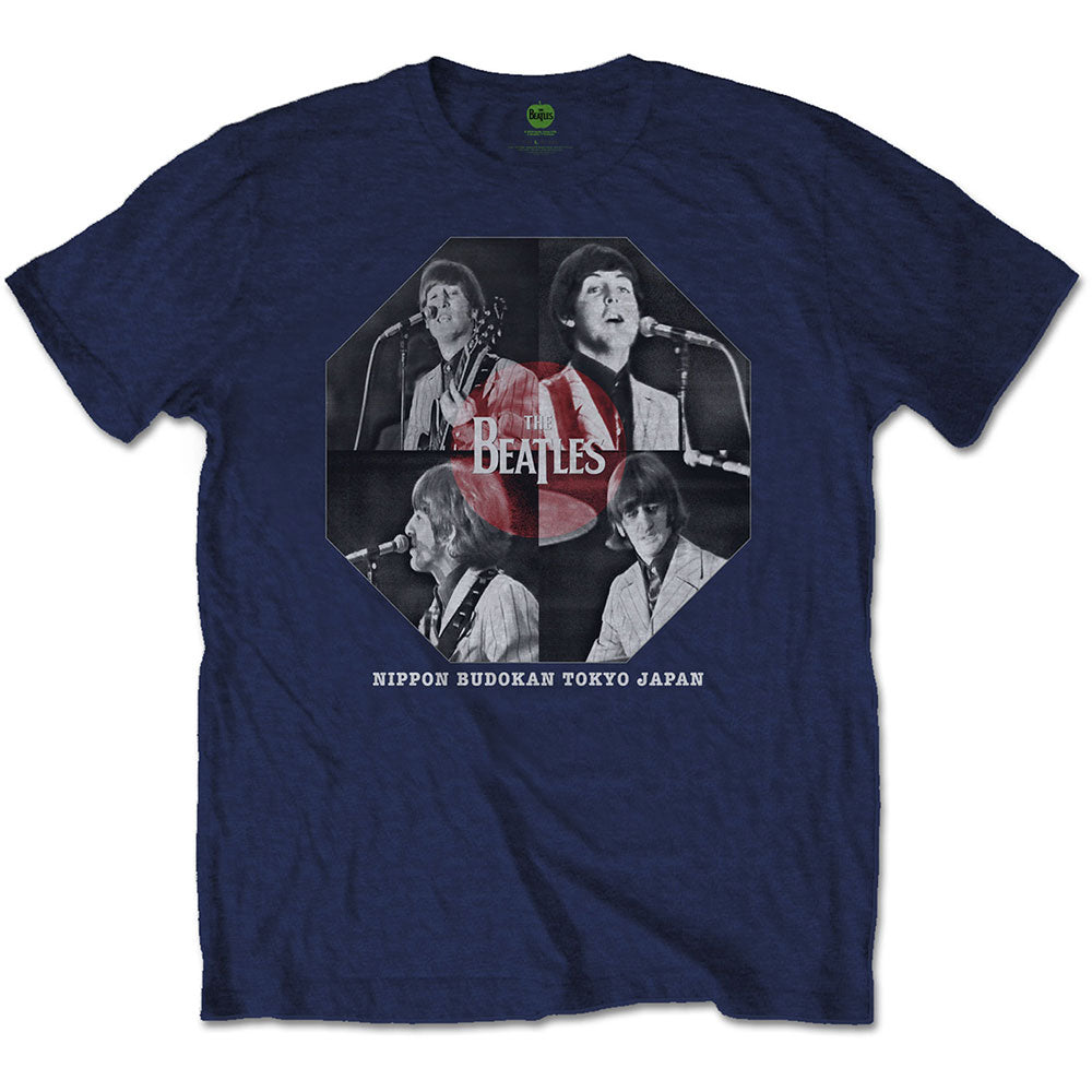 The Beatles Unisex T-Shirt: Budokan Octagon T-Shirt