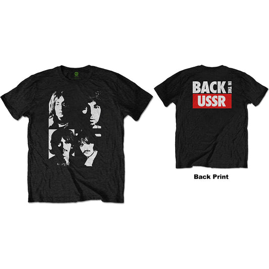 The Beatles Unisex T-Shirt: Back in the USSR (Back Print) T-Shirt