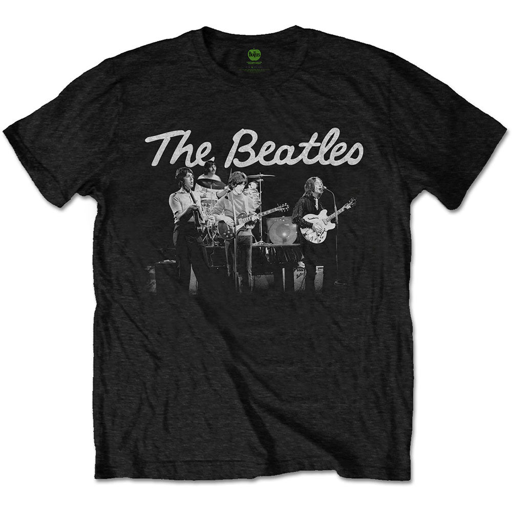 The Beatles Unisex T-Shirt: 1968 Live Photo T-Shirt