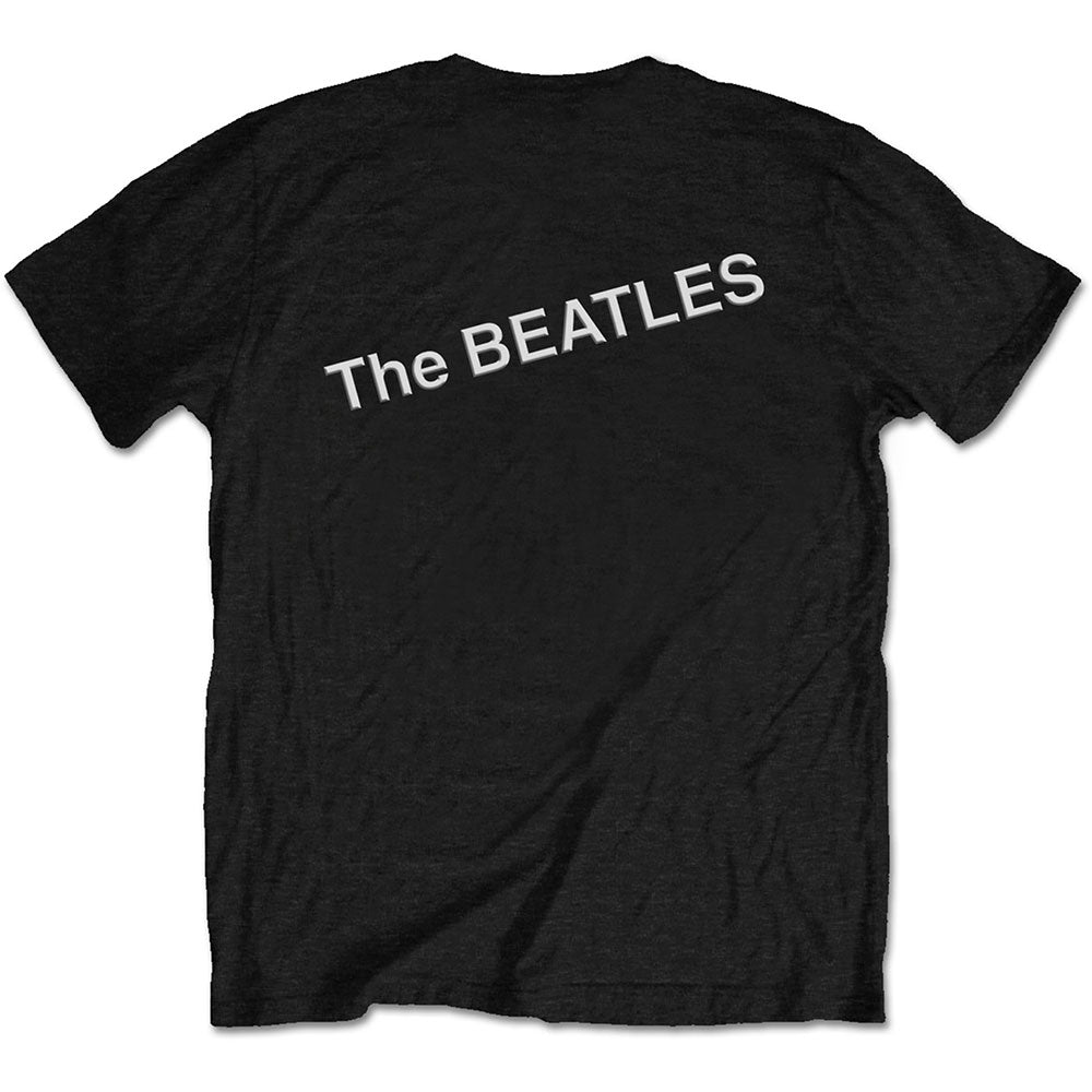 The Beatles Unisex T-Shirt: White Album Faces (Back Print) T-Shirt