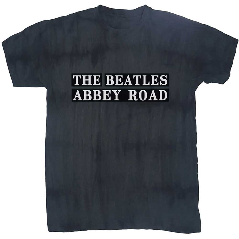 The Beatles Unisex T-Shirt: Abbey Road Sign (Wash Collection) T-Shirt