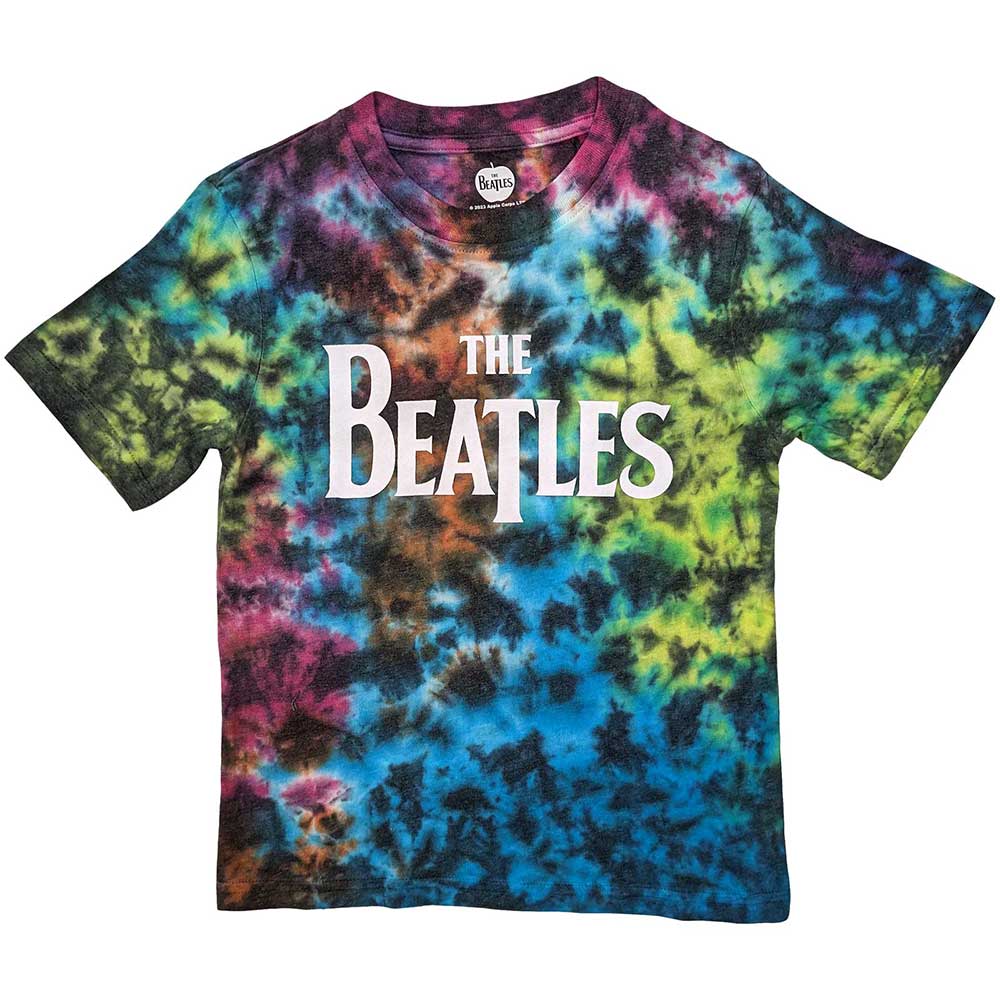 The Beatles Kids T-Shirt: Drop T Logo (Wash Collection) T-Shirt