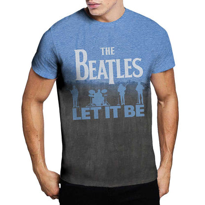 The Beatles Unisex T-Shirt: Let It Be Split (Wash Collection) T-Shirt