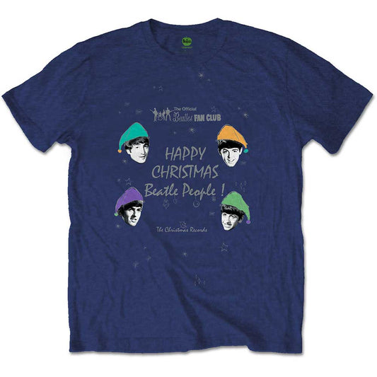 The Beatles Unisex T-Shirt: Happy Christmas T-Shirt