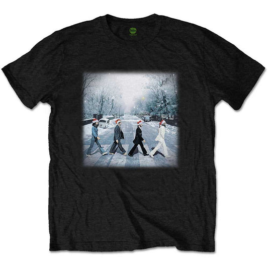 The Beatles Unisex T-Shirt: Abbey Christmas T-Shirt